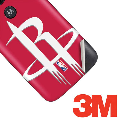 NBA Houston Rockets Large Logo Moto E5 Play Skin